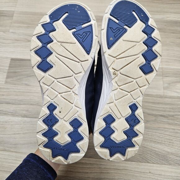 Vionic Womens Sneaker Tennis Shoes Blue Size 7.5 Lace Up - Picture 9 of 9